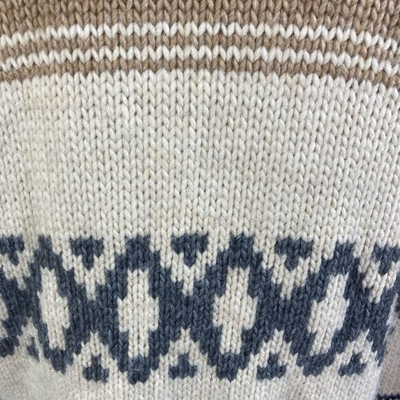 Filippo Novelli Italy chunky oversized alpaca blend cardigan funky grandpa - Picture 6 of 9